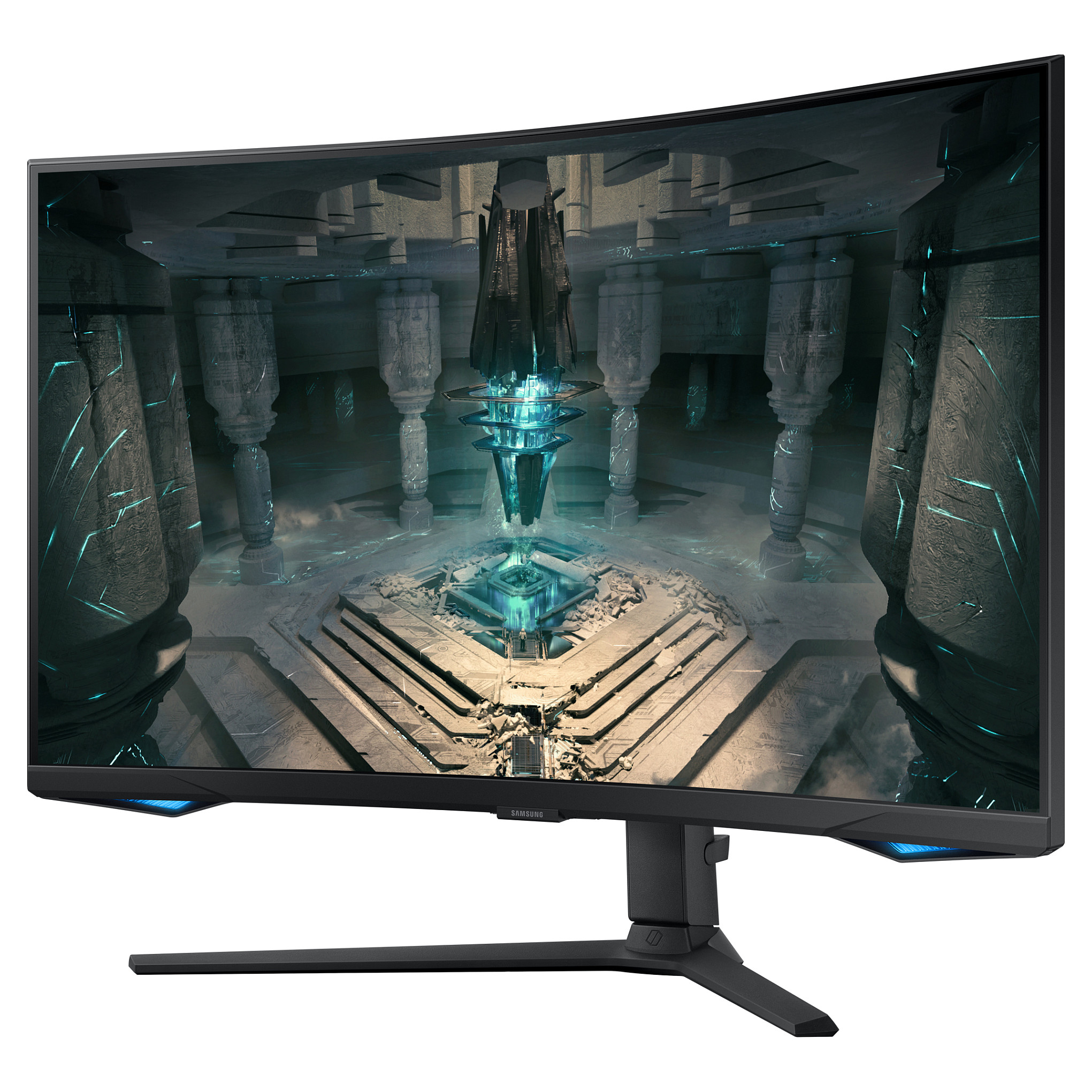 Monitor Gaming Samsung Odyssey G6 S65BG (G65B) / 32" / QHD VA Curved / 240Hz / 1ms / HDMI+DP+USB - Zezë - 6