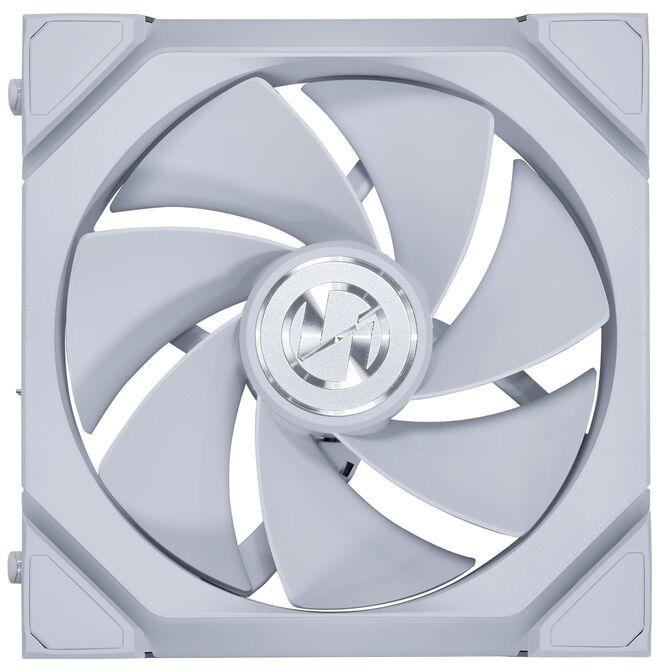 Ftohës për Kasë Lian Li UNI FAN SL FLEX Wireless 120 / Reverse Blade / ARGB / PWM / Infinity Mirror / 3x 120 mm - Bardhë - 4