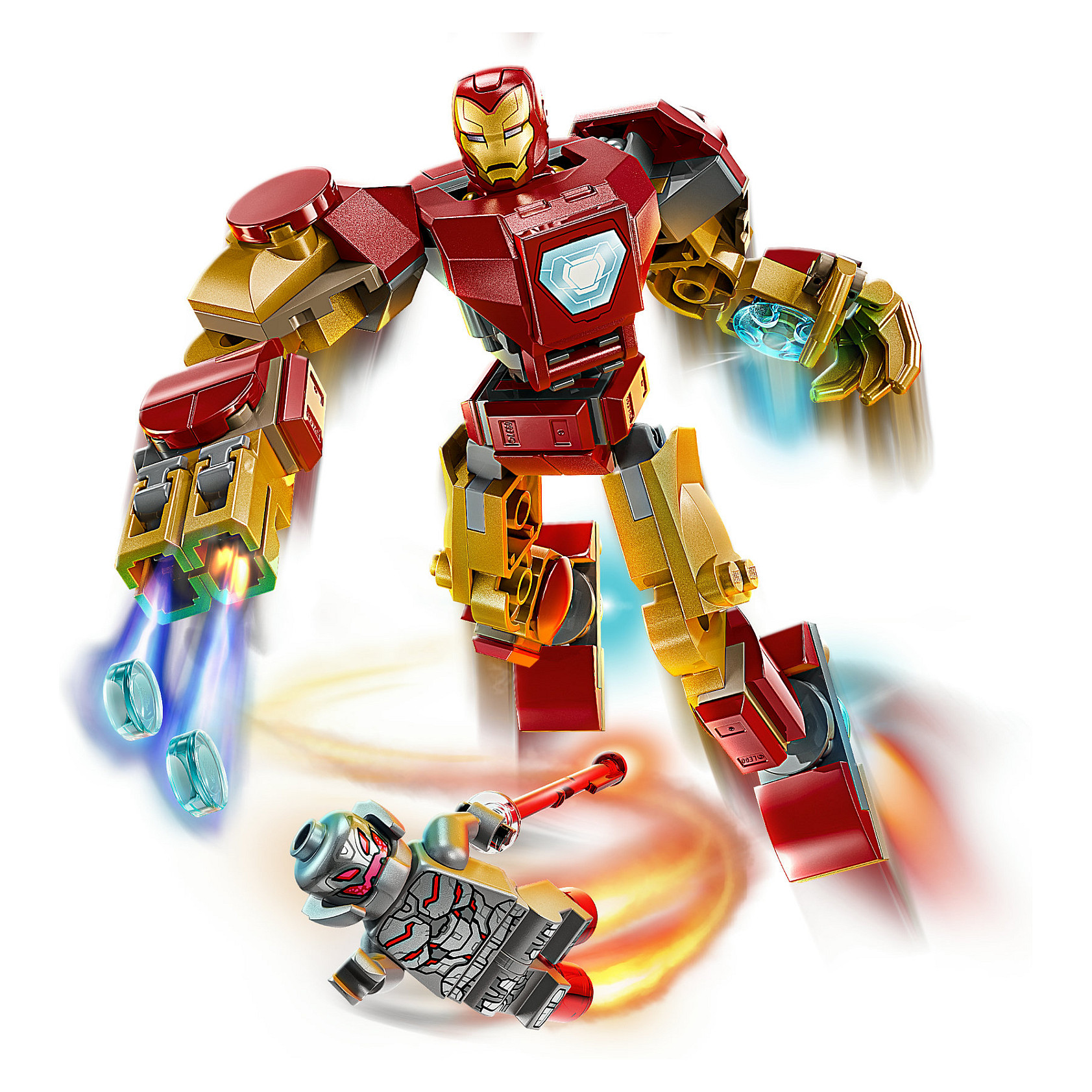 LEGO Iron Man Mech vs. Ultron - 17