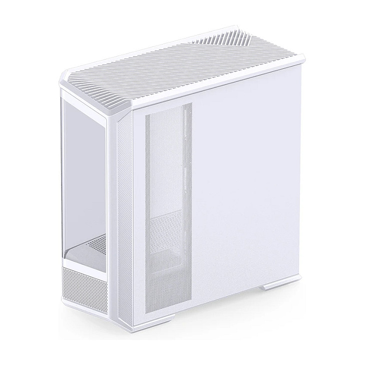 Kasë PC Jonsbo D400 / Midi Tower / ATX / Tempered Glass - Bardhë - 17