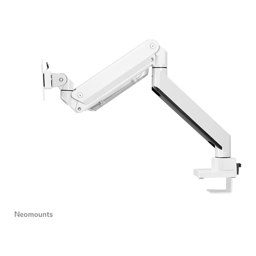 Mbajtëse për Monitor Neomounts NM-D775WHITEPLUS / 1 Monitor / 10"-49" / 18kg / Gas Spring / Clamp-Grommet / Tilt ±45° / Swivel 360° / Rotacion 180° - E bardhë - 4