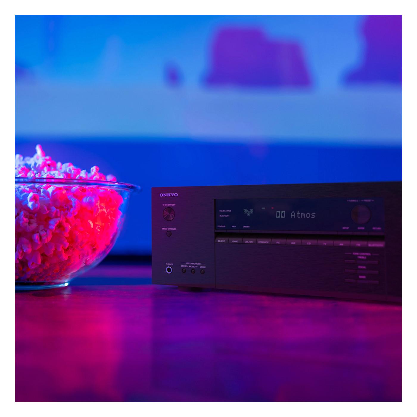 Onkyo TX-SR3100 5.2 AV Receiver 4K/8K HDR10+ Dolby Atmos Bluetooth schwarz - 6