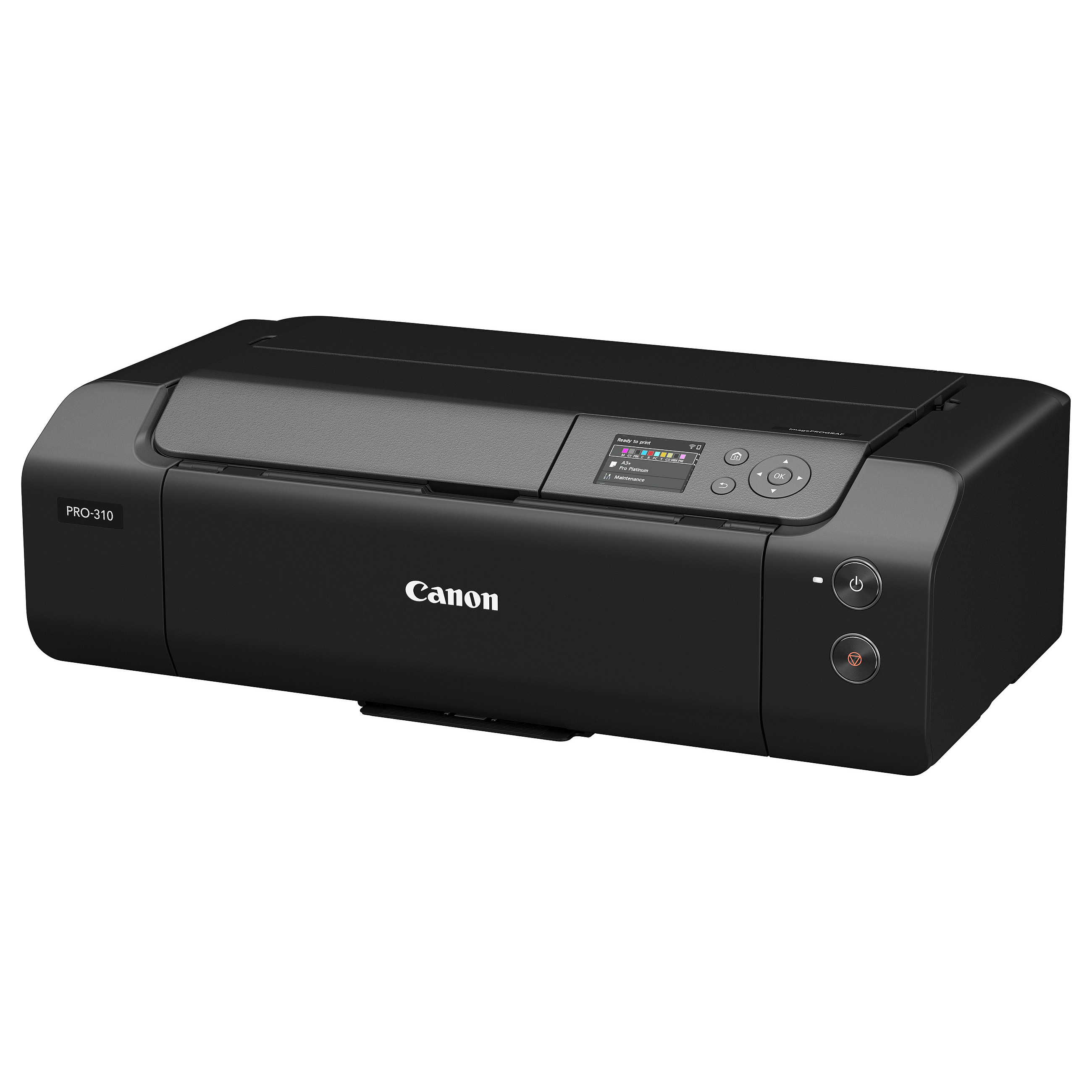 Printer Inkjet Canon imagePROGRAF PRO-310 / Inkjet / 4800 × 2400 DPI / A3+ / 10 ngjyra - Zezë - 2