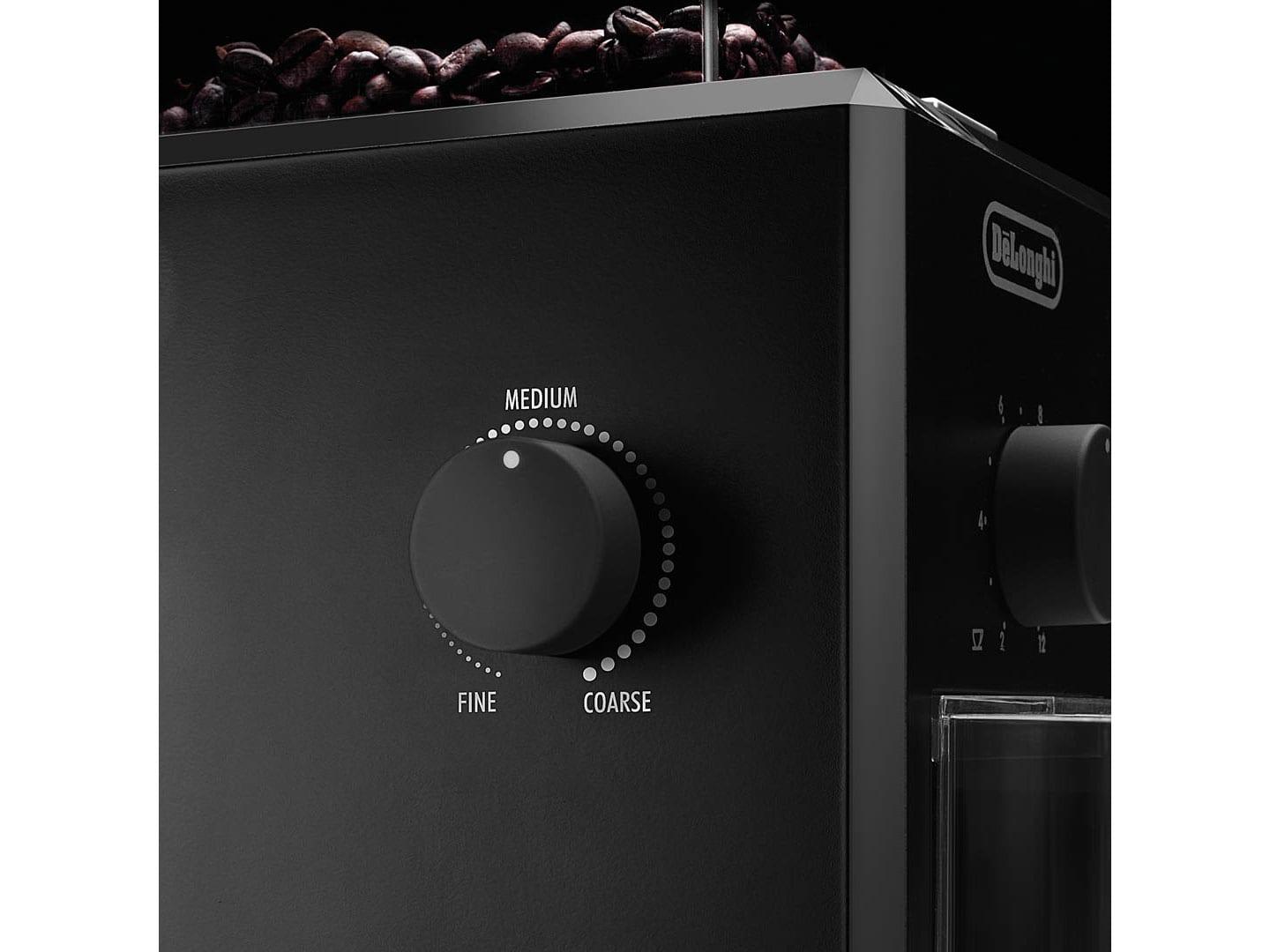 Mulli për kafe De’Longhi KG79 / 0177111025 / 16 Nivele / 120g / deri 12 Filxhanë – Zezë - 4