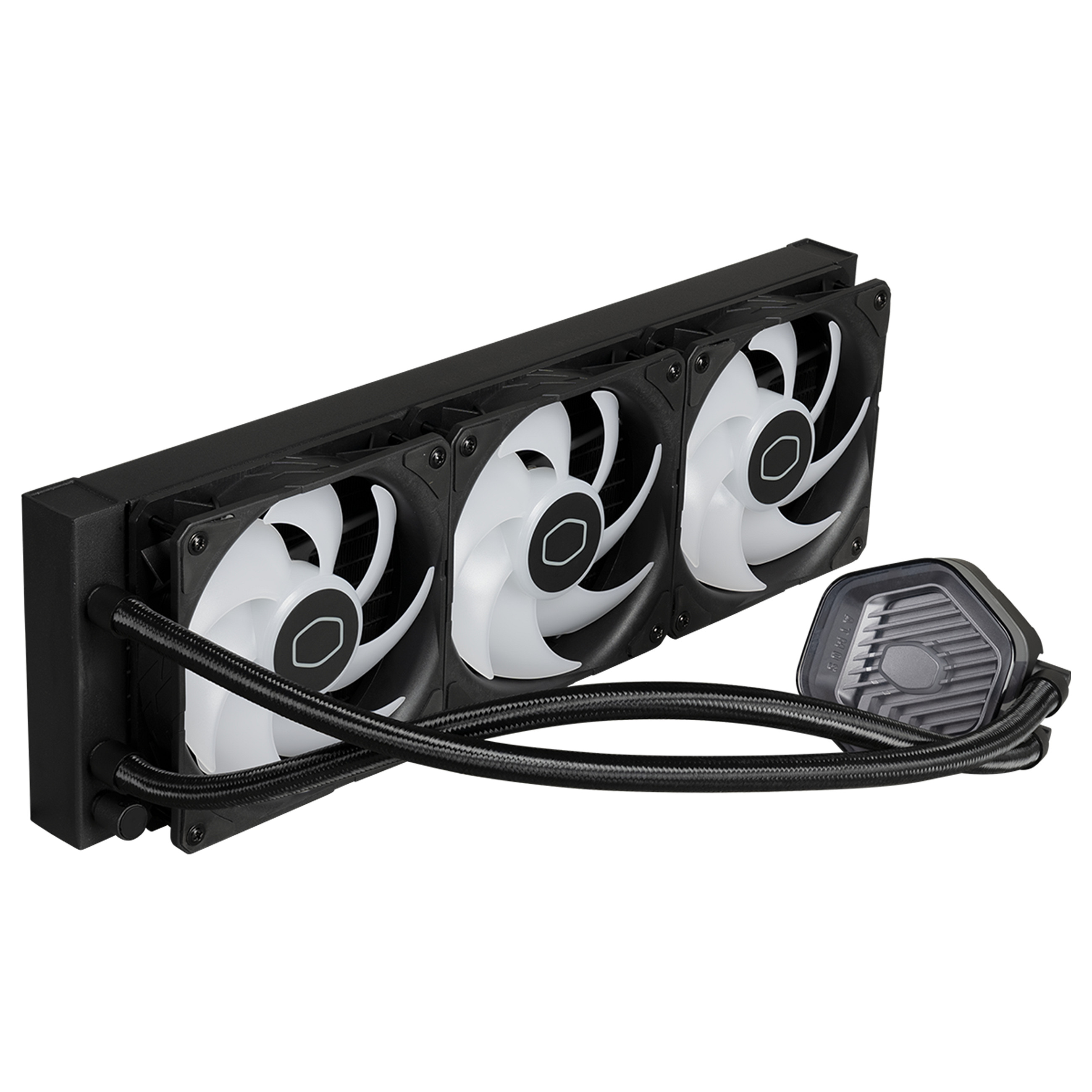 Ftohës për Procesor Cooler Master MasterLiquid 360 ATMOS / 360mm / AIO / ARGB – Zezë - 6
