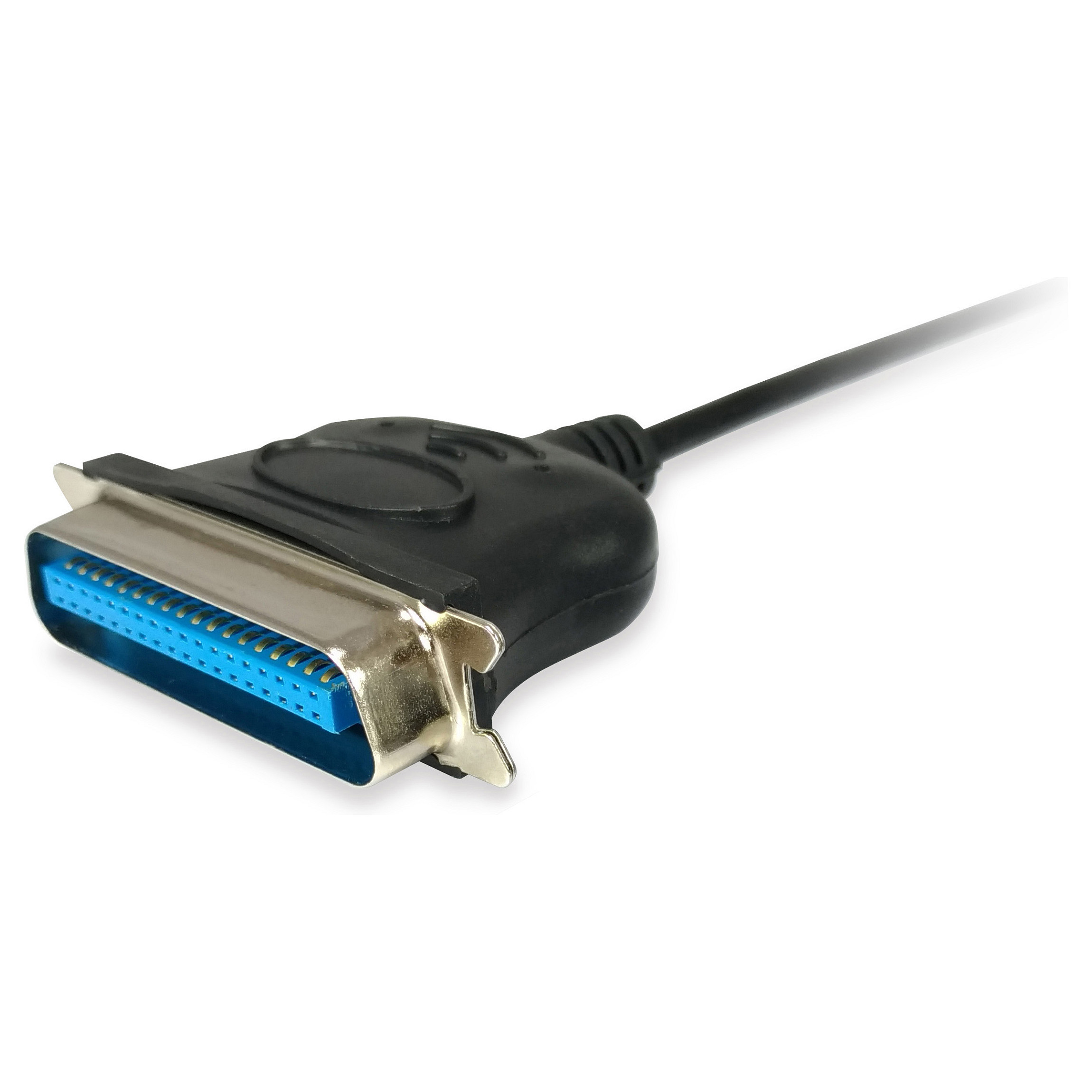 Adapter USB Equip 133383 / USB-A në Centronics IEEE1284 36-pin / USB 2.0 / 1.5 m / Plug and Play - Zezë - 2