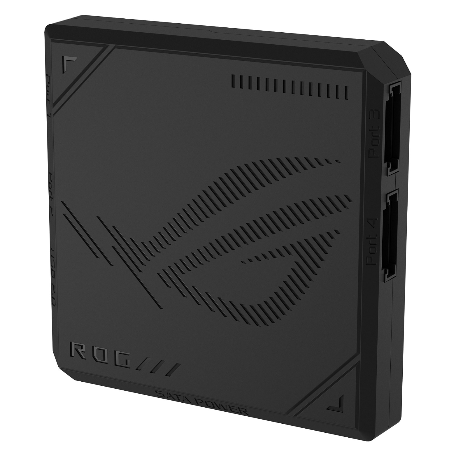 Ftohës për Kasë ASUS ROG Eurux GR120 ARGB Reverse / 120mm / 30mm / PWM / 2200 RPM / 70 CFM / ARGB / 3-Pack / ROG Hub – Zezë/Kuqe/Bardhë - 27