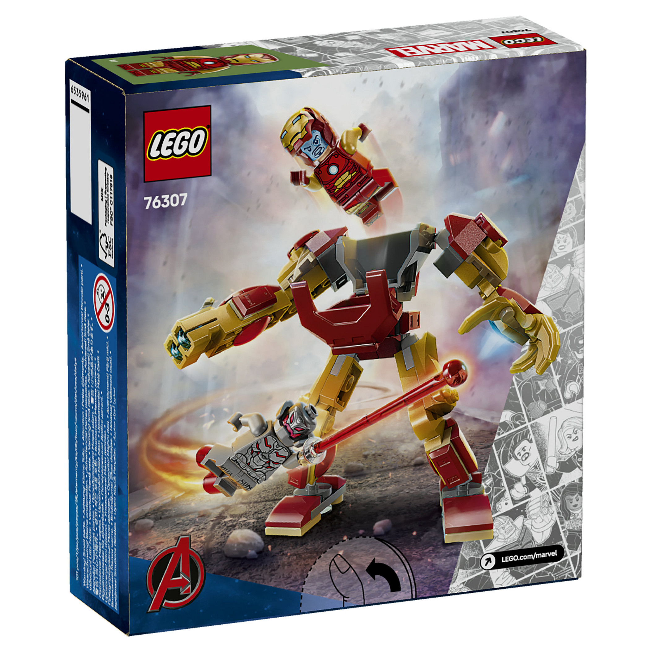 LEGO Iron Man Mech vs. Ultron - 13