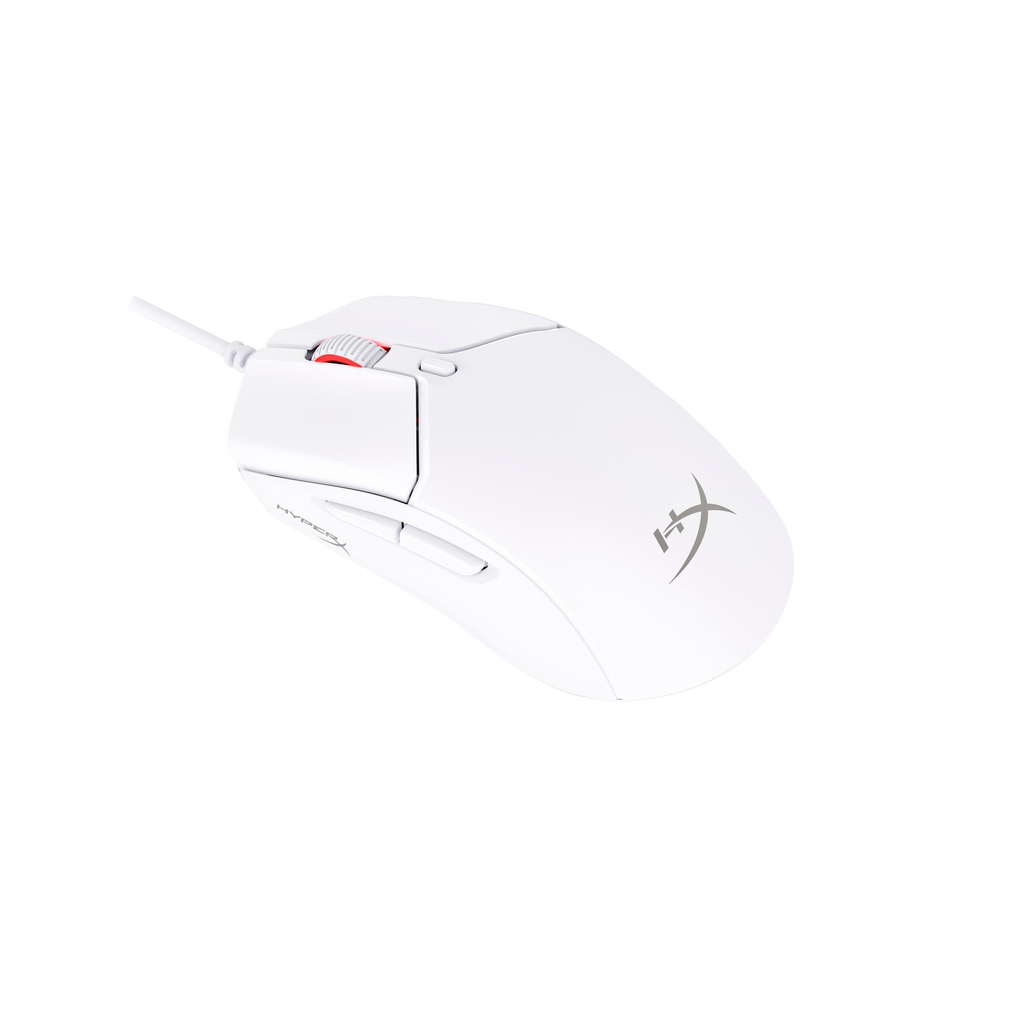Maus Gaming HyperX Pulsefire Haste 2 / Me Kabllo / HyperX 26K / 8000Hz - Bardhë - 2