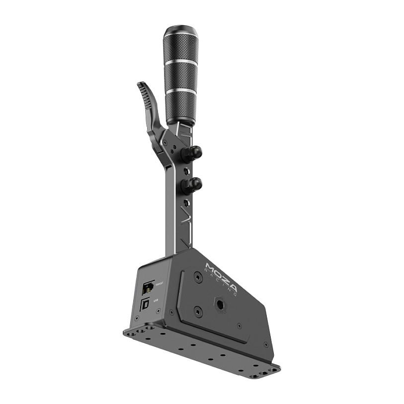 Shifter MOZA Racing SGP / Sequential / Damping i Rregullueshëm / Hall Sensor / 64mm Rregullim Lartësie / RS059 – Zezë - 4