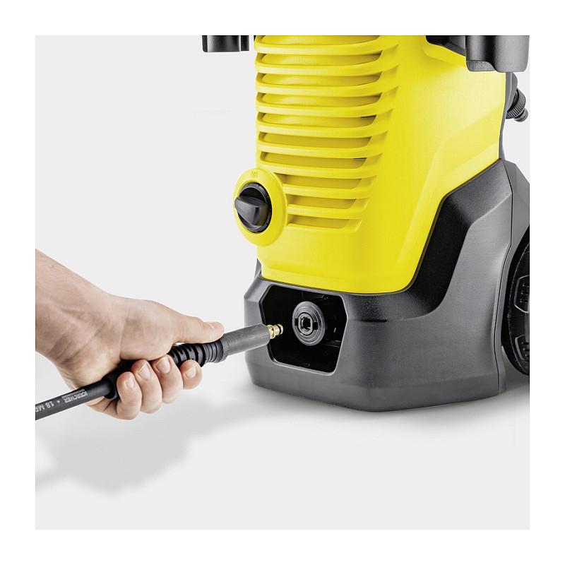 Pastrues me Presion Kärcher K 4 WCM / 1800W / 130 Bar / 420 l/h / 30 m²/h / Me Dreckfräser - Verdhë/Zezë - 4