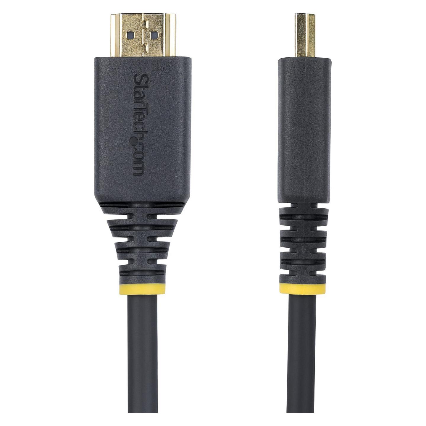Kabllo HDMI StarTech.com HDMI2CABLE-4K60-150C / HDMI në HDMI / 1.5m / HDMI 2.0 / 4K 60Hz / 1440p 144Hz - Zezë - 2