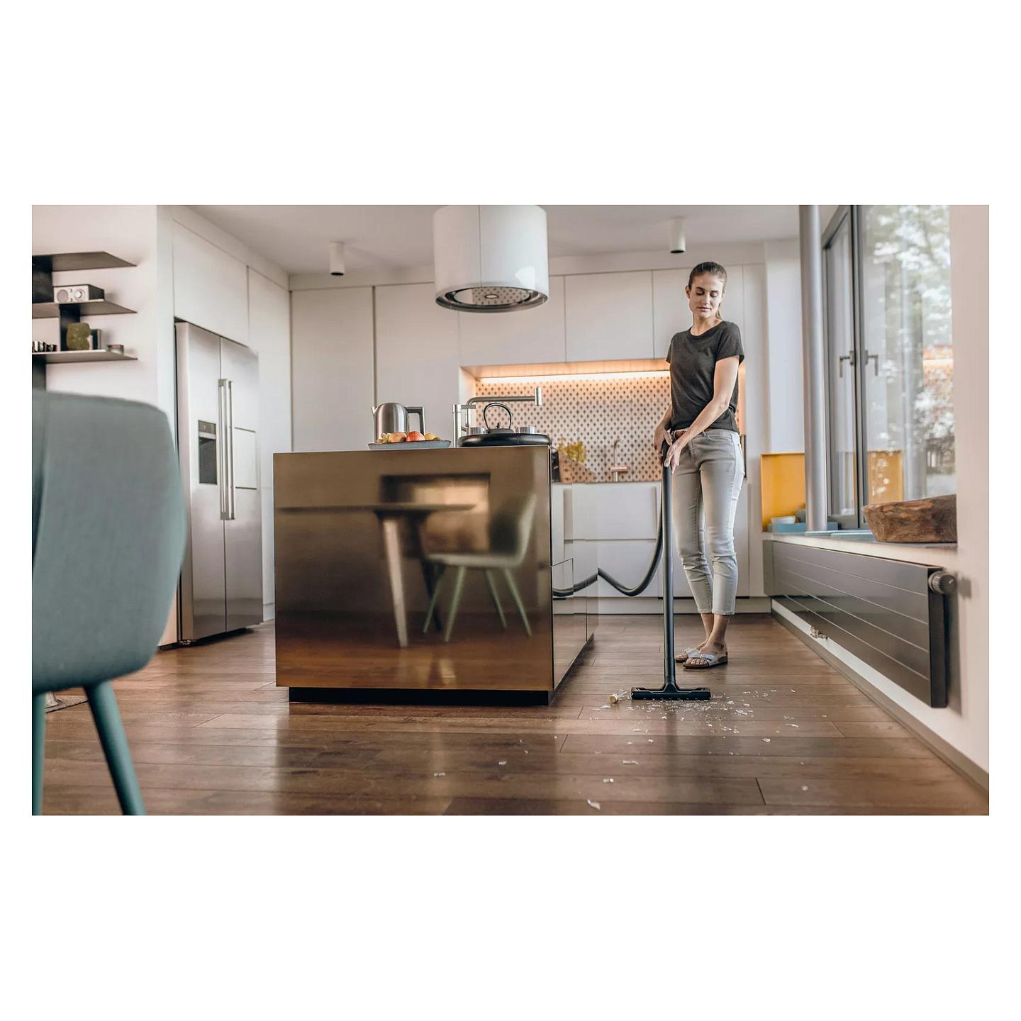 Fshesë me Vakum Kärcher WD 5 V-25/5/22 / 1100W / 25L / Dry & Wet – Verdhë/Zezë - 12