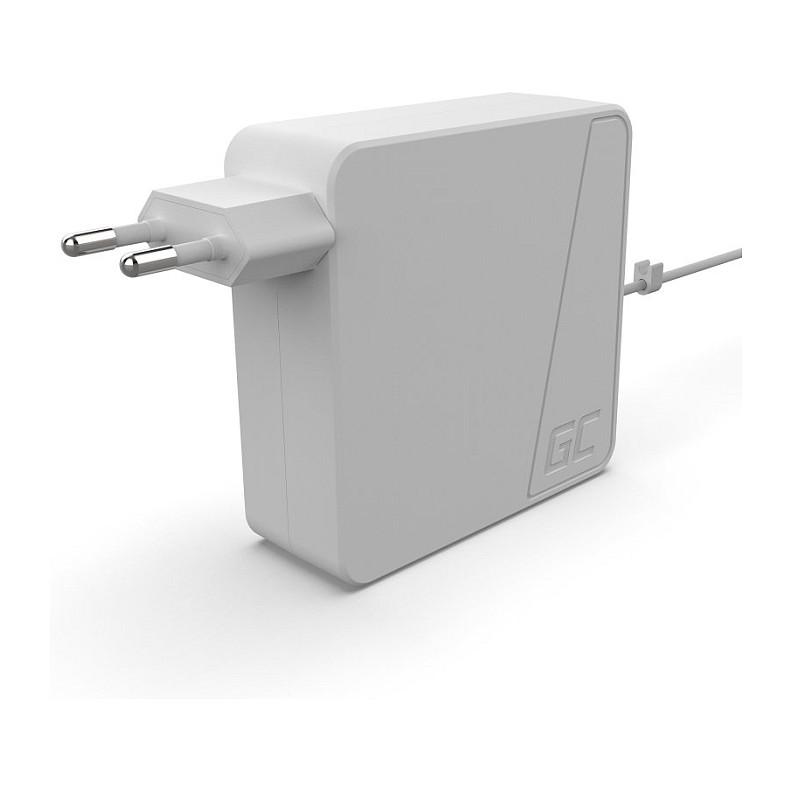 Adapter për Laptop Green Cell AD37, MagSafe 2, 60W, 16.5V, 3.65A - Bardhë - 2