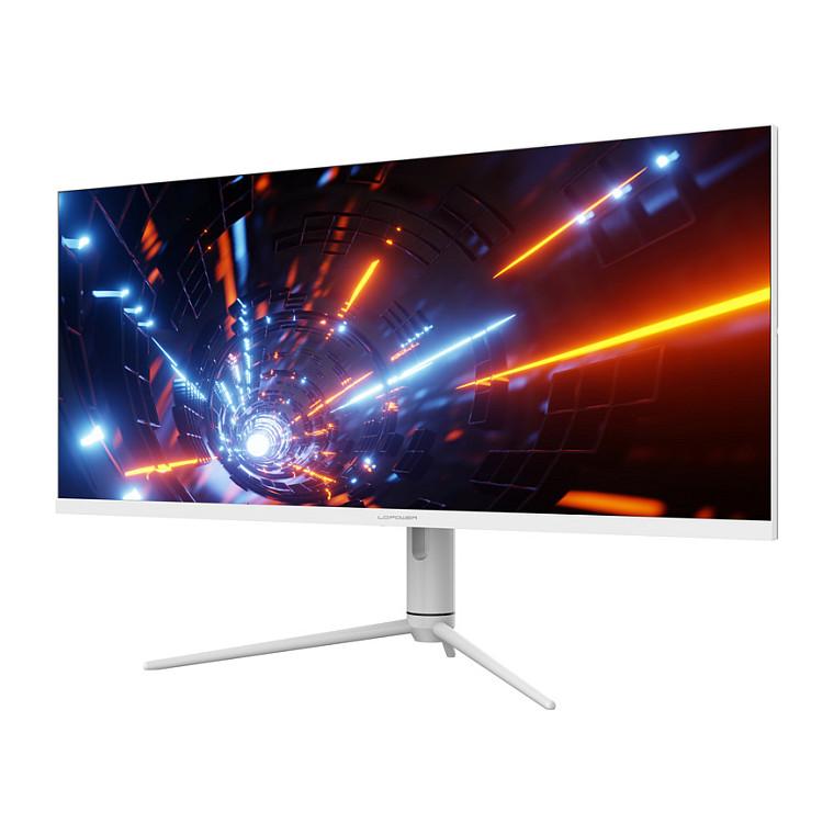 Monitor Gaming LC-Power LC-M40-UWQHD-144 / 40″ / UWQHD IPS-ADS / 144 Hz / 4 ms / DP 1.4 + HDMI 2.0 + USB-C - Bardhë - 3