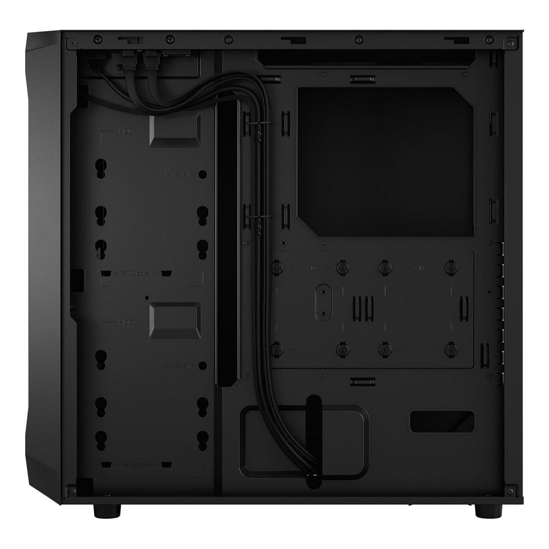 Kasë PC Fractal Design Focus 2 / Midi Tower / ATX / 2x 140mm Fan - Zezë - 9