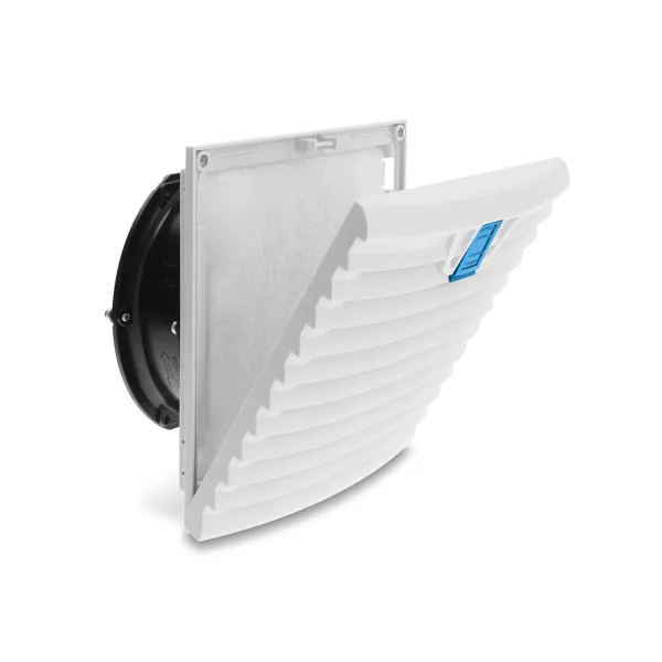 Ftohës për Kasë DeLOCK Axiallüfter / 204mm / 230V AC / 2500 RPM / 240 m³/h / Me Filter – Zezë/Blu/Bardhë - 3