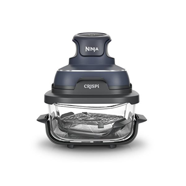 Fryer Ninja CRISPi FN101EUGY, 4 në 1, 1700W, 1.4L + 3.8L, 4 Programe, Enë Qelqi, CleanCrisp - Blu - 2