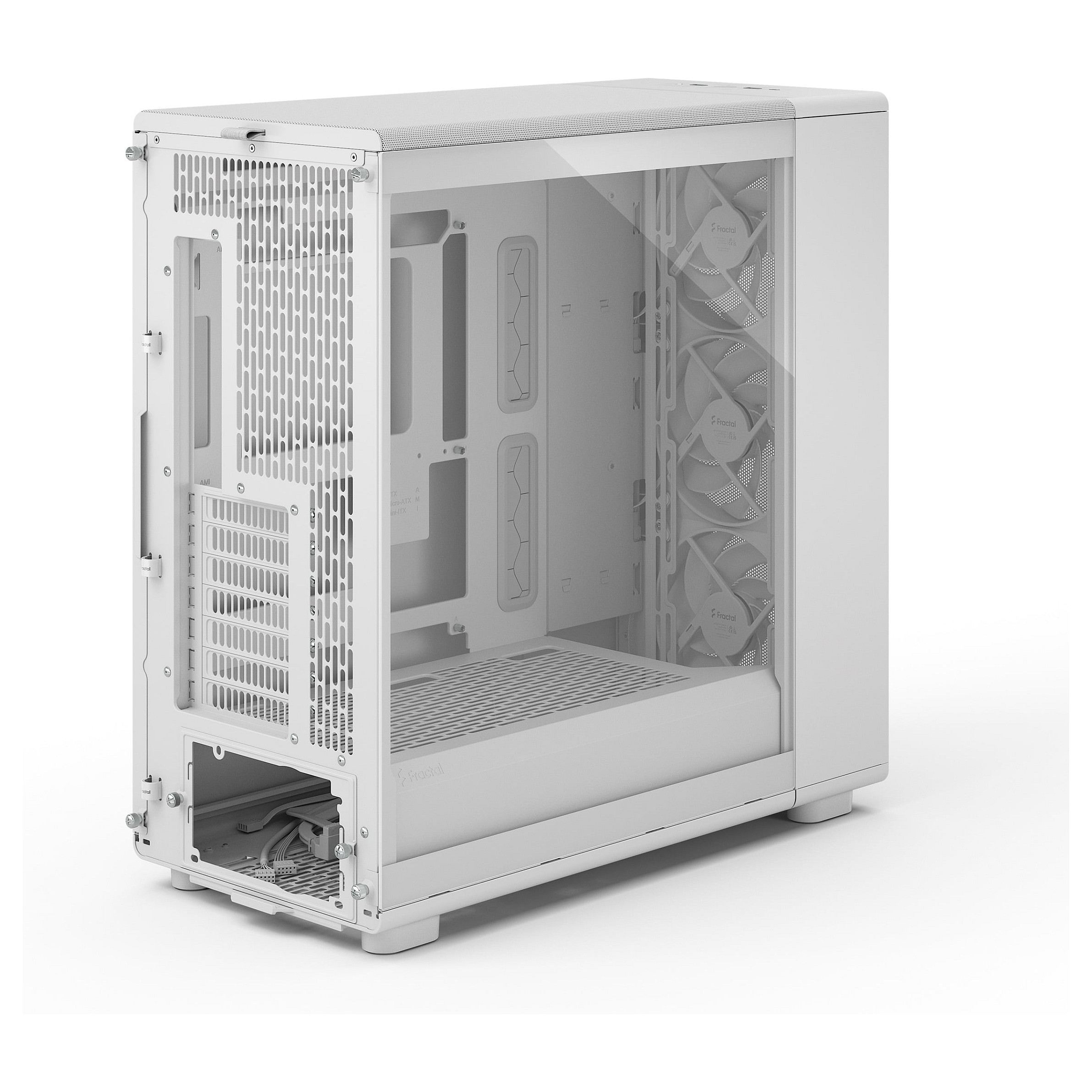 Kasë PC Fractal Design Epoch XL / Mid Tower / E-ATX + ATX / 3x 140mm Fan / Tempered Glass - Bardhë - 17