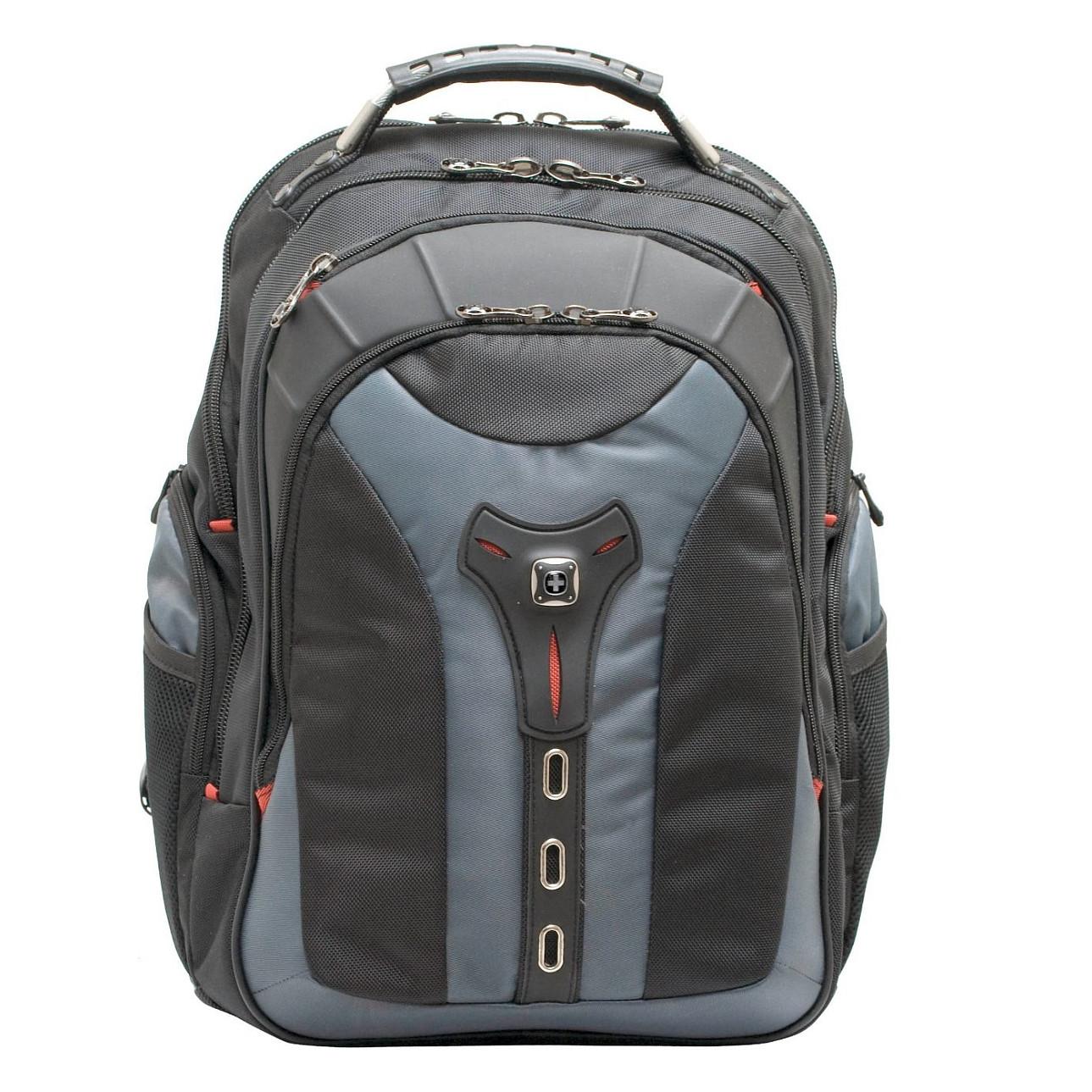 Çantë për laptop Wenger SwissGear Pegasus 600639 / Backpack / 17" / 25 L / 84% Polyester + 16% PVC / Triple Protect / Tablet Compartment / SmartOrg Organizer / CaseBase / Trolley Strap - Blu/Zezë - 2