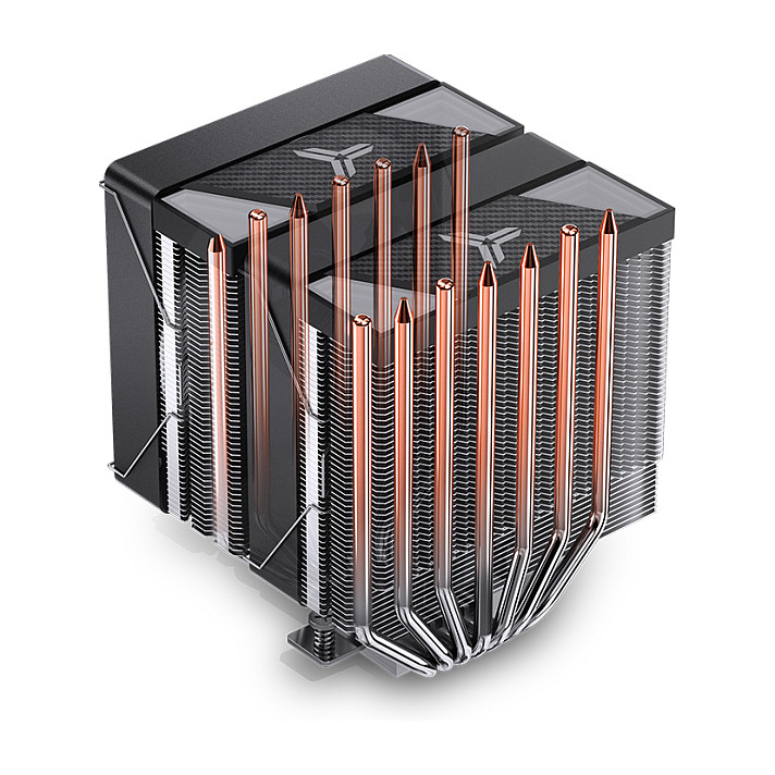 Ftohës për Procesor Jonsbo CR-3000 / Dual Tower / 260W TDP / 2×120mm PWM Fan / ARGB – Zezë - 16