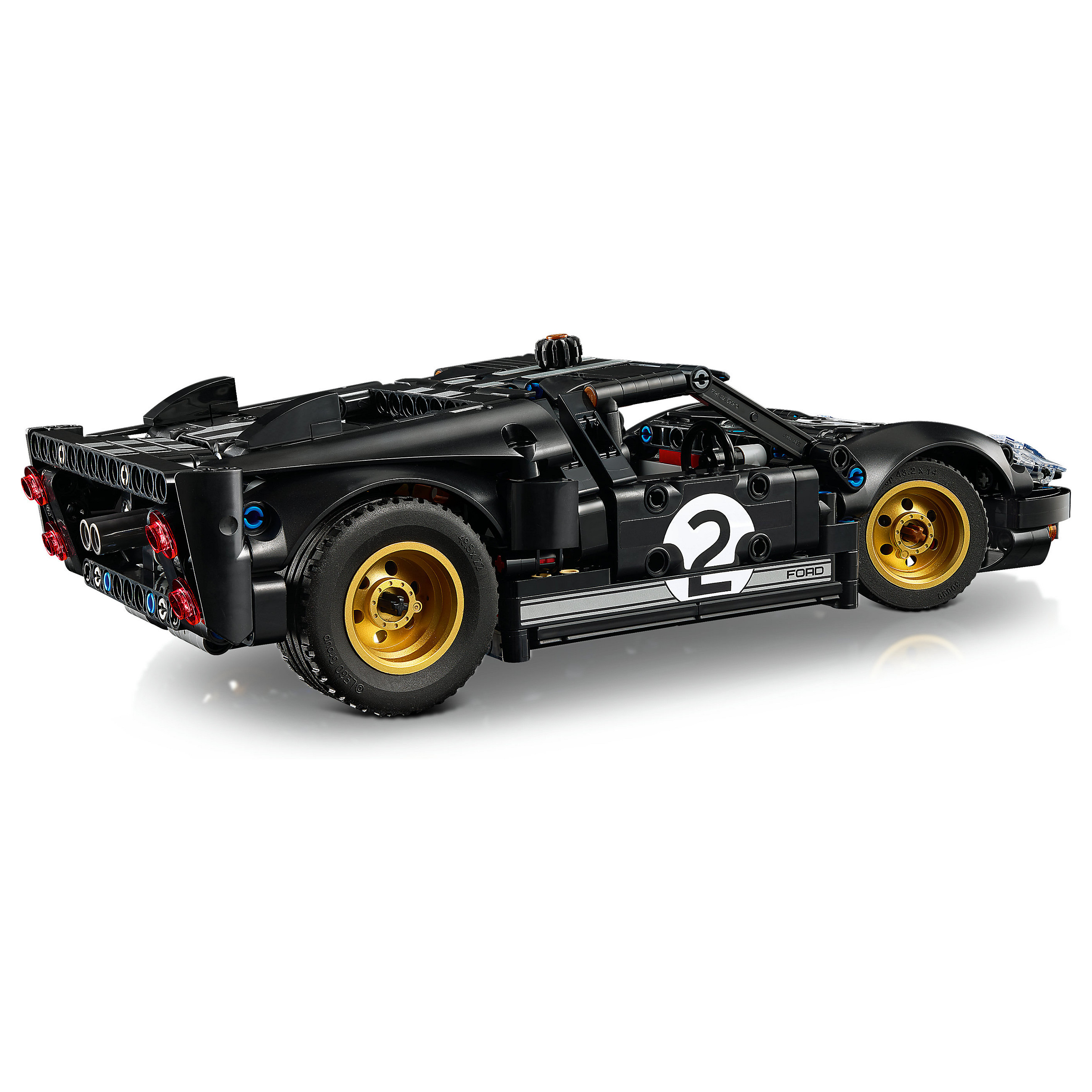 LEGO Technic 1966 Ford GT40 MKII Race Car 42223 - 17