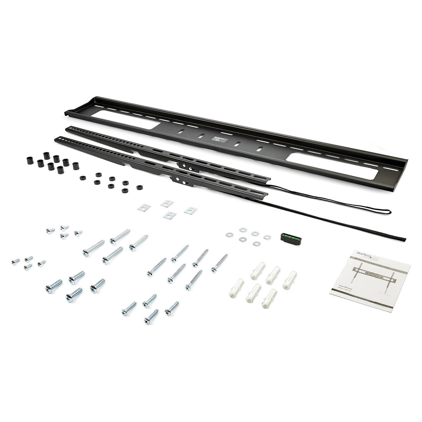 Mbajtëse Muri për TV StarTech.com FPWFXB1 / 60"-100" / 75kg / Fixed / Heavy-Duty - Zezë - 5