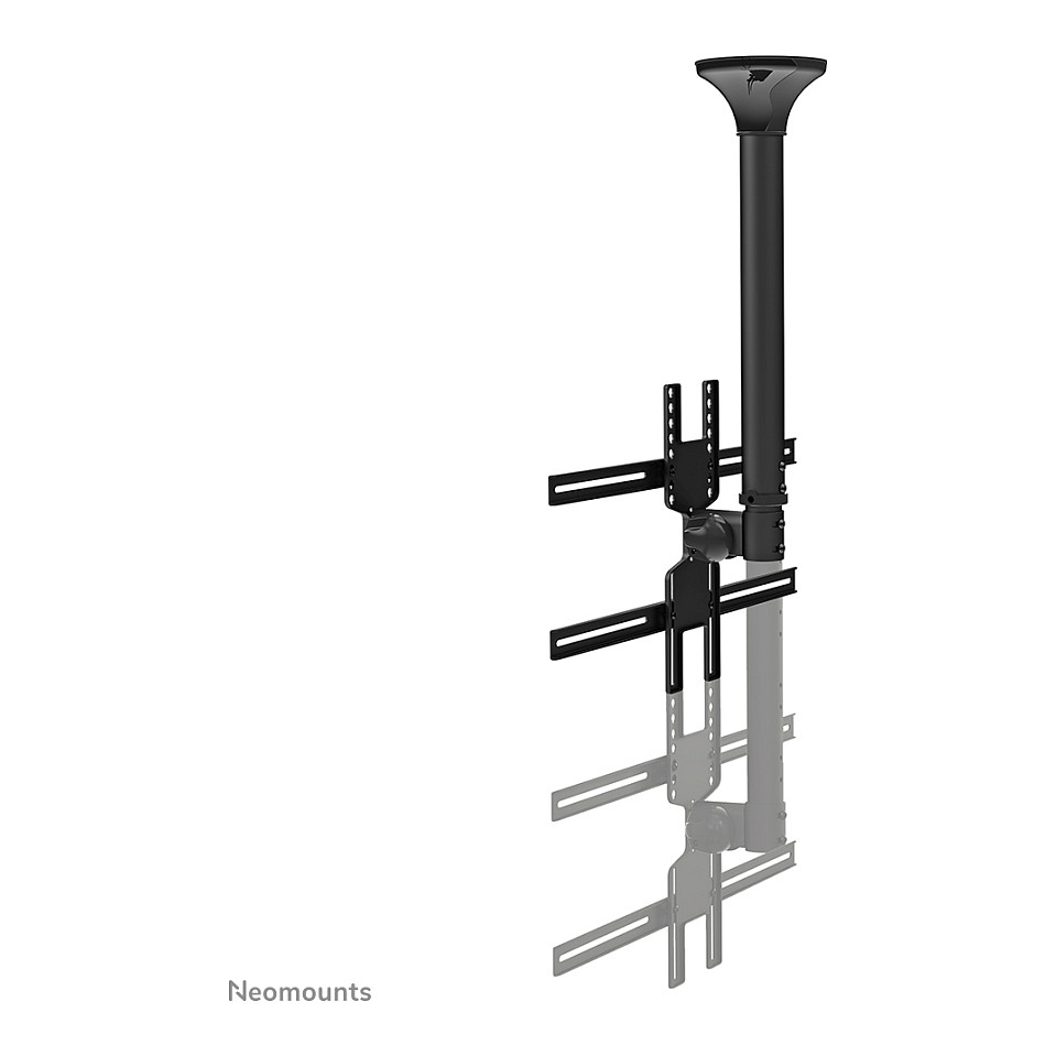 Mbajtëse për TV Neomounts FPMA-C400BLACK / 32"-60" / 35kg / VESA 200x200-600x400 / Full Motion / Tavan - Zezë - 3