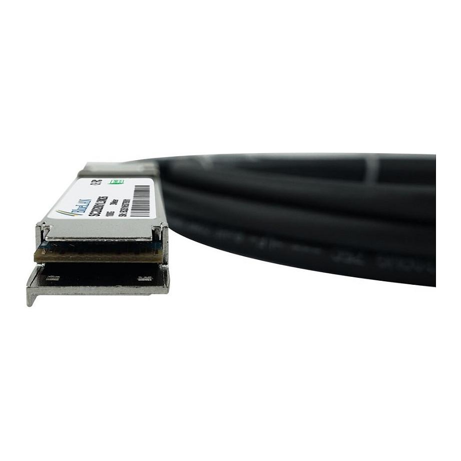 Kabllo për Rrjet BlueOptics ACC763-10000S-BL, 100 Gbps, QSFP28 në QSFP28, DAC, 3 m - Zezë - 2