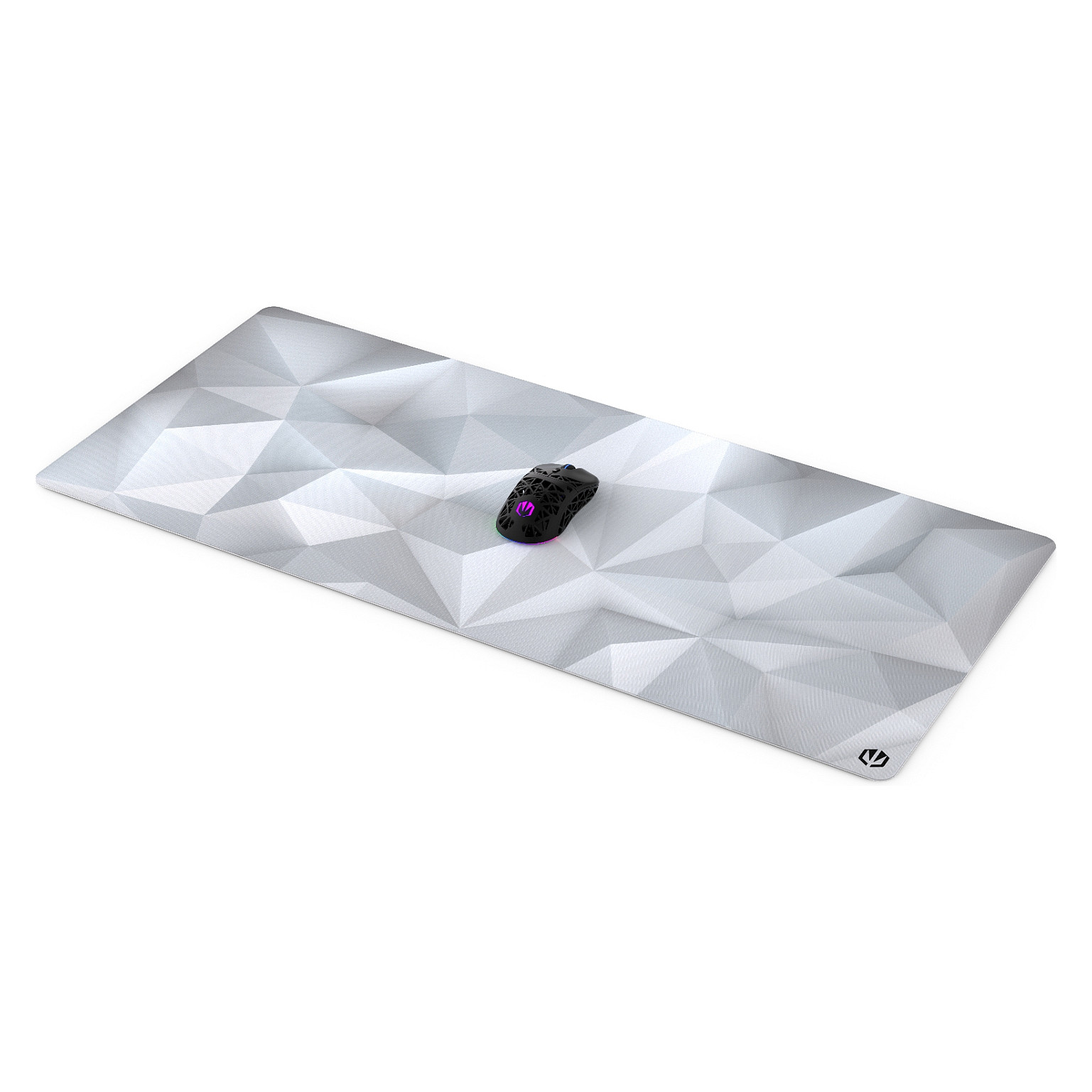 Mauspad Gaming ENDORFY Crystal Onyx White XL / Anti-rrëshqitës / 900 × 400 × 3 mm - Bardhë - 7
