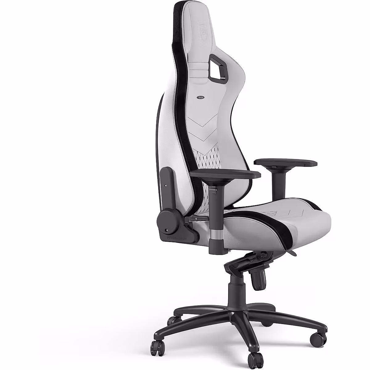 Karrige Gaming noblechairs EPIC / 4D Armrests / 90–135° / 11° Rocking / 120kg – Bardhë/Zezë - 2