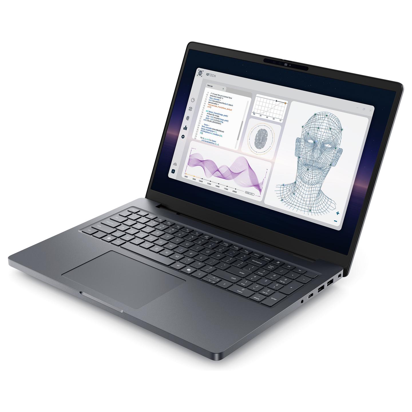 Laptop Dell Pro Max 16 Plus MB16250, Ultra 7 265HX, 32GB DDR5, 1TB, 16" WUXGA WVA 120Hz, RTX PRO 1000 Blackwell 8GB - Zezë - 2
