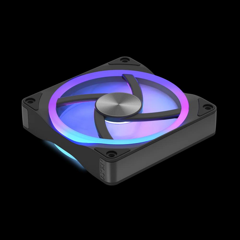 Ftohës për Kasë NZXT F120U Ultra RGB, 120mm, PWM, 2250 RPM, 60 CFM, ARGB - Zezë - 4