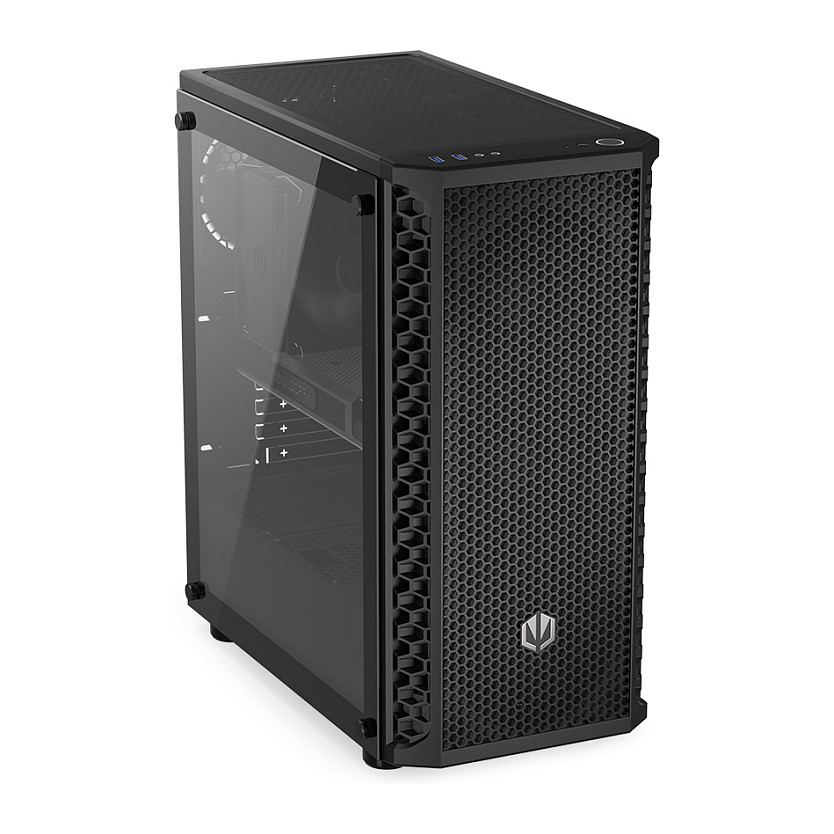 Kasë PC ENDORFY Signum 300 Air / Tower / ATX / 3x 120mm + 1x 120mm Fan / Tempered Glass - Zezë - 8