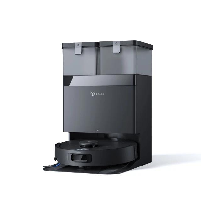Fshesë Robotike ECOVACS DEEBOT T30e OMNI / Fshirje e Njomë OZMO Turbo 2.0 / Navigim Laser LDS / TruEdge 3D / Stacion Vetëpastrues OMNI – Zezë - 2