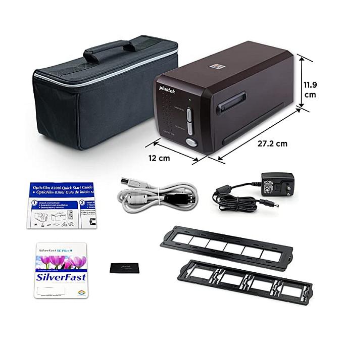 Skaner Plustek OpticFilm 8300i SE / Film 35mm / CCD / 7200dpi / Infrared / USB 2.0 - Zezë - 5