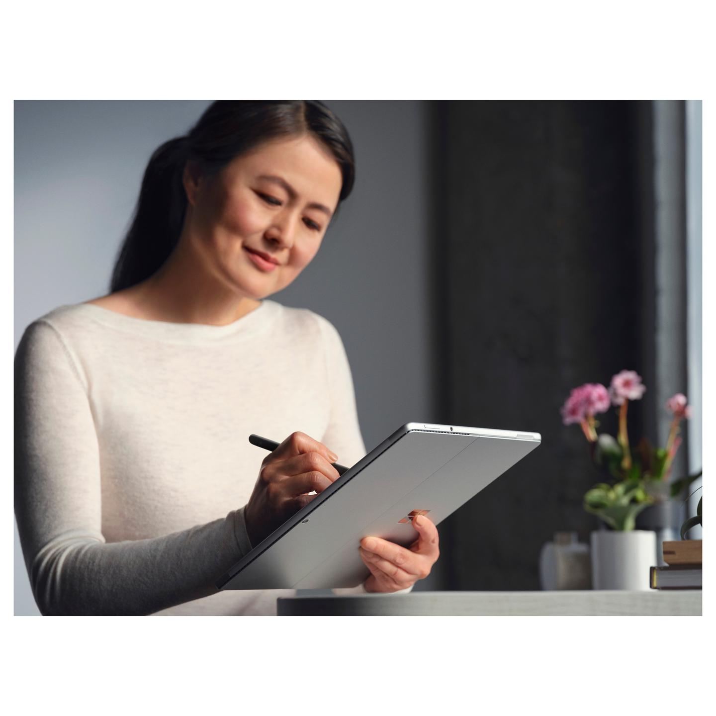 Laps Microsoft Surface Slim Pen 2 / Bluetooth 5.0 / 4096 Nivele Presioni / Tilt 77° / Haptik - Zezë - 11