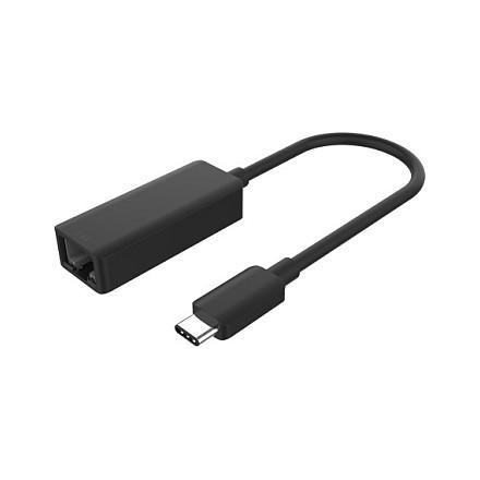 Adapter rrjeti EFB Elektronik EBUSBC-RJ45-2500MBIT, USB-C në RJ45, 2.5 Gbps, 0.15 m - Zezë