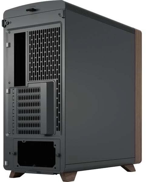Kasë Fractal Design Summit, Mid-Tower, ATX, 3x Momentum 14, USB Type-C 20Gbps - Zezë/Kafe - 7
