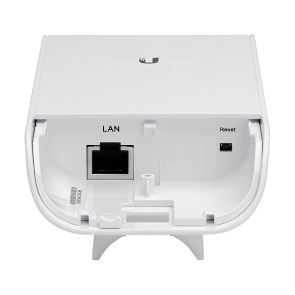 Ubiquiti NanoStation Loco M2, CPE Wireless për Jashtë, Wi-Fi 4, 2.4 GHz, 150 Mbps, Antenë e Integruar 8.5 dBi, 1× Fast Ethernet 10/100 Mbps, PoE Pasiv 24 V – Bardhë - 4