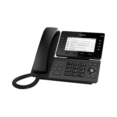 GIGASET P820 IP PRO IP Tischtelefon 12.7 cm 5 Zoll TFT-Farbdisplay USB 2x RJ45 Anschluss fr P800 KEY PRO Expanson Module PoE