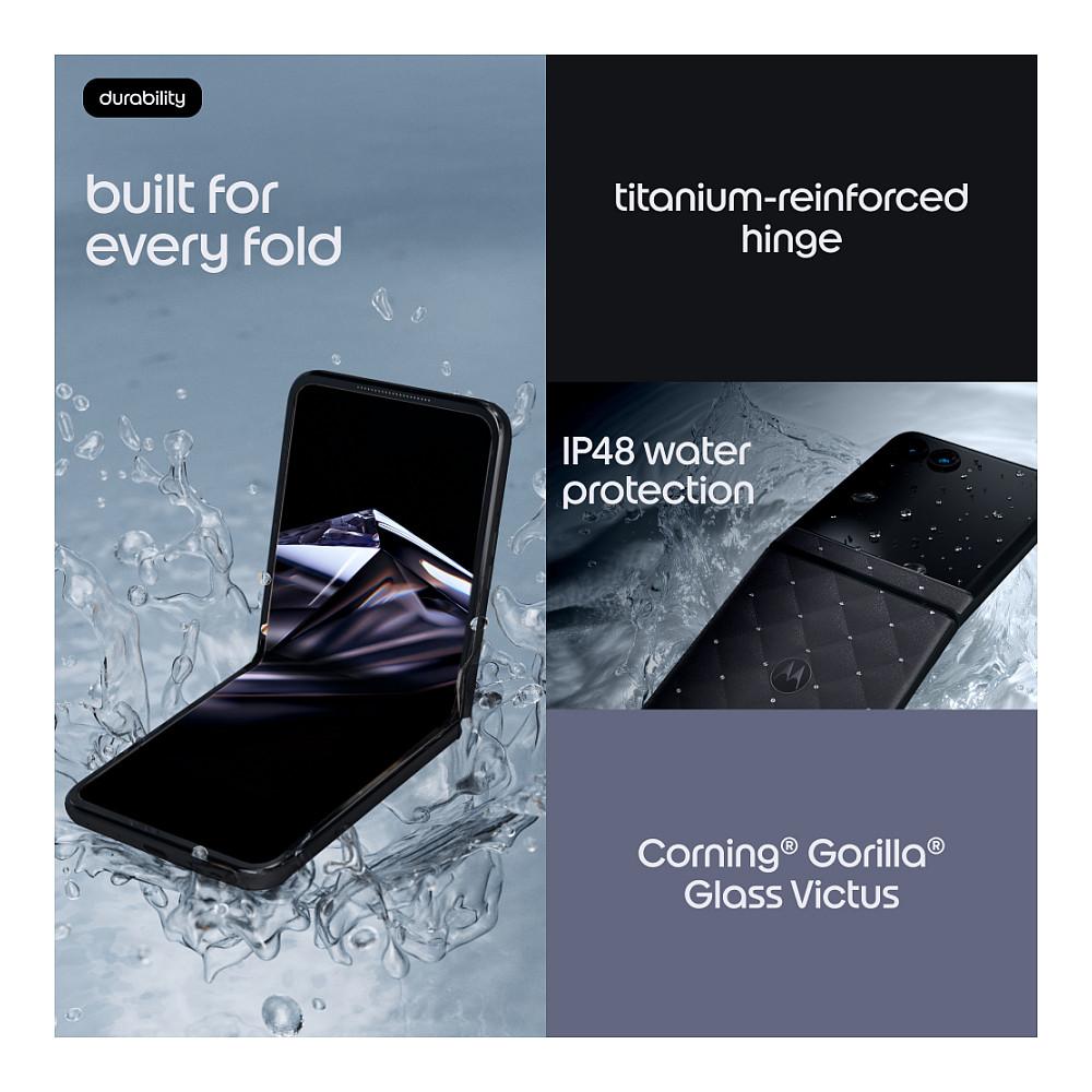 Telefon i Mençur Motorola razr 70 / 6.9" LTPO Extreme AMOLED / 120 Hz / Dimensity 7450X / 8 GB RAM / 256 GB / 5G / 50 MP OIS / Android 16 / 4800 mAh - Zezë - 21