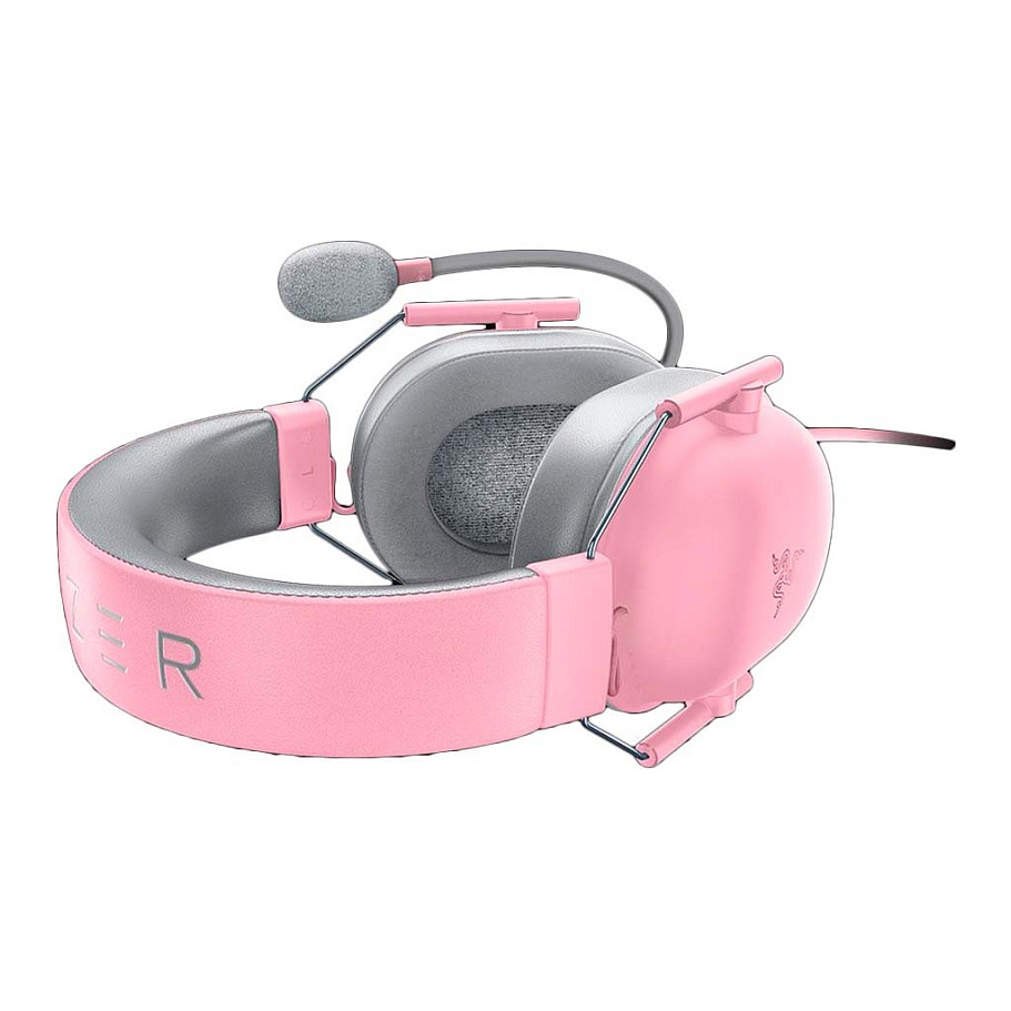 Kufje Gaming Razer BlackShark V2 X / Wired / Over-Ear / 50 mm / Mikrofon – Rozë - 3