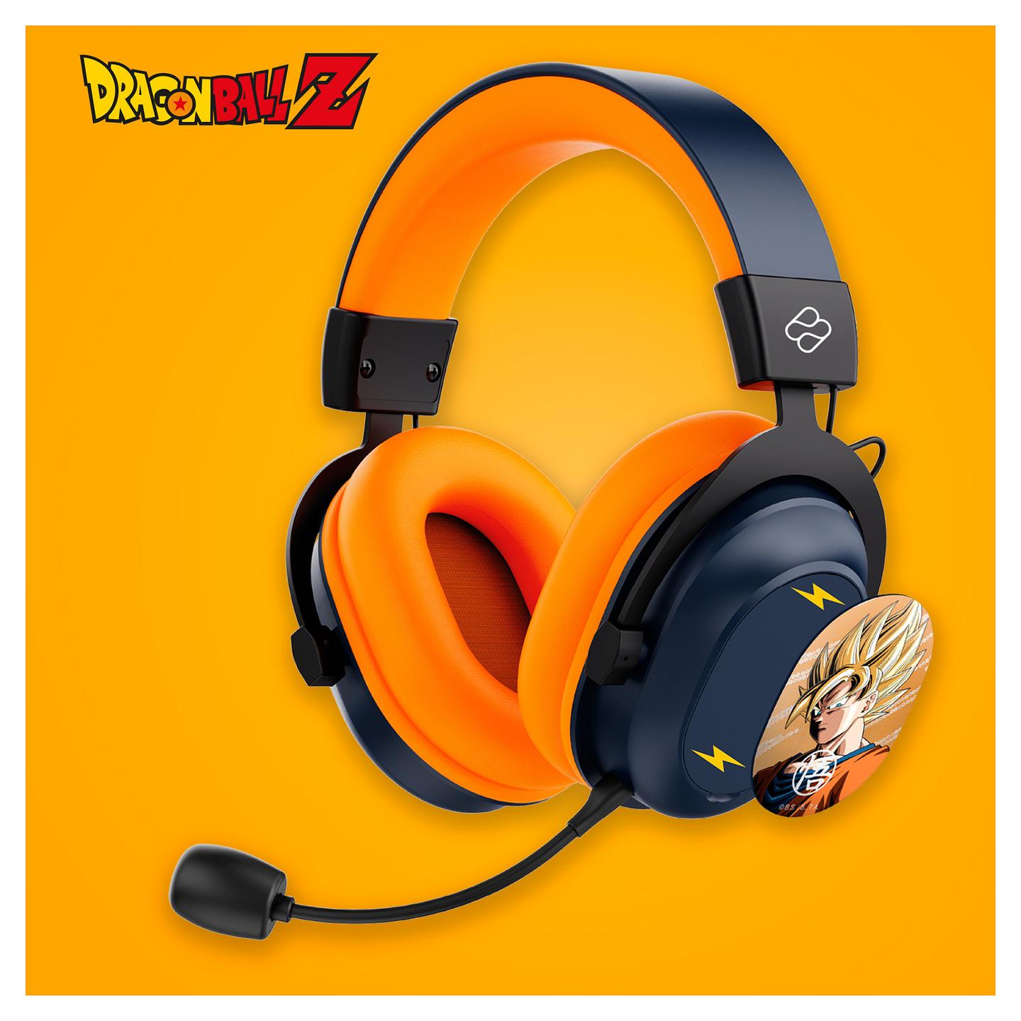 Kufje pa Kabllo Blade DB2001 / Wired / Bluetooth / USB-C / Mikrofon – Zezë/Hiri/Portokalli - 2