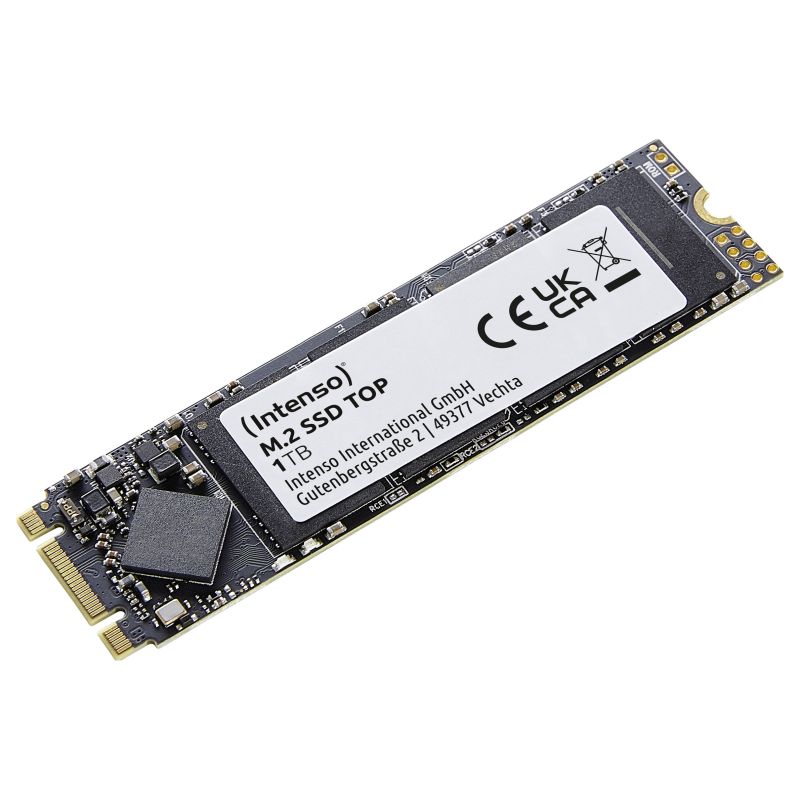 SSD e brendshme Intenso Top Performance – 1TB, M.2 2280, SATA III, 520MB/s Read, 420-500MB/s Write - Gri - 2