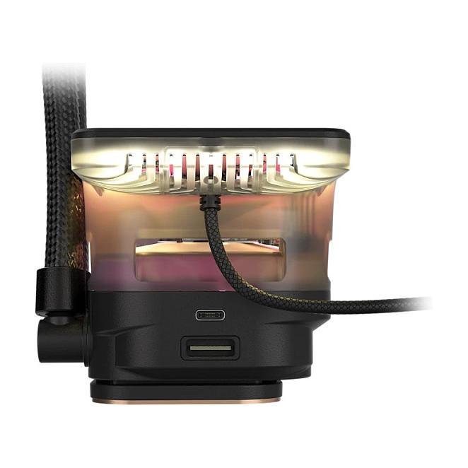 Ftohës për Procesor CORSAIR iCUE LINK TITAN II 360 RX LCD, AIO, 360mm, 3x120mm RGB - Zezë - 4