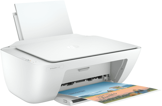 Printer Multifunksional HP DeskJet 2320 / Inkjet me Ngjyra A4 / 7.5 ppm / 3 në 1 / USB - Bardhë - 2