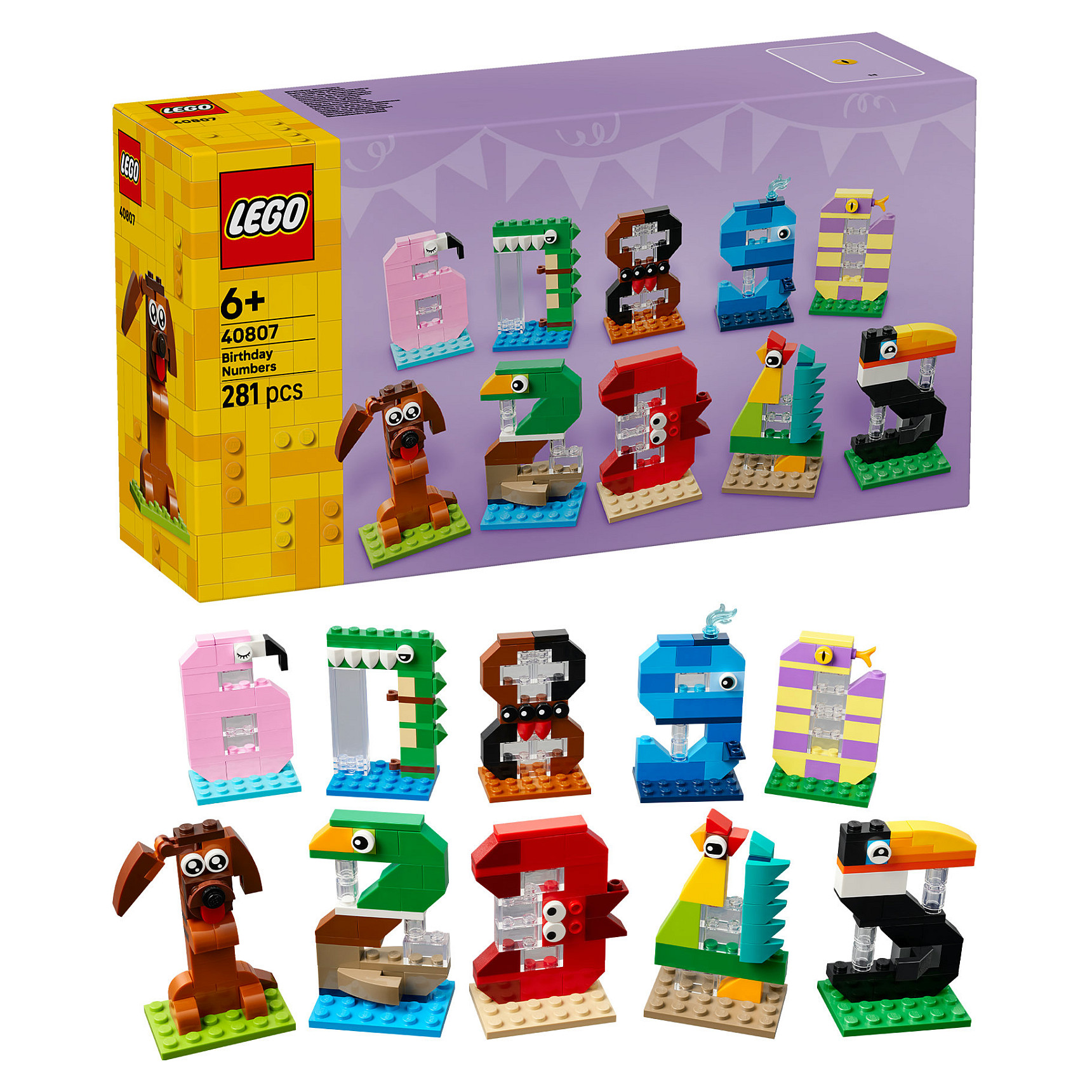LEGO Iconic Birthday Numbers - 9