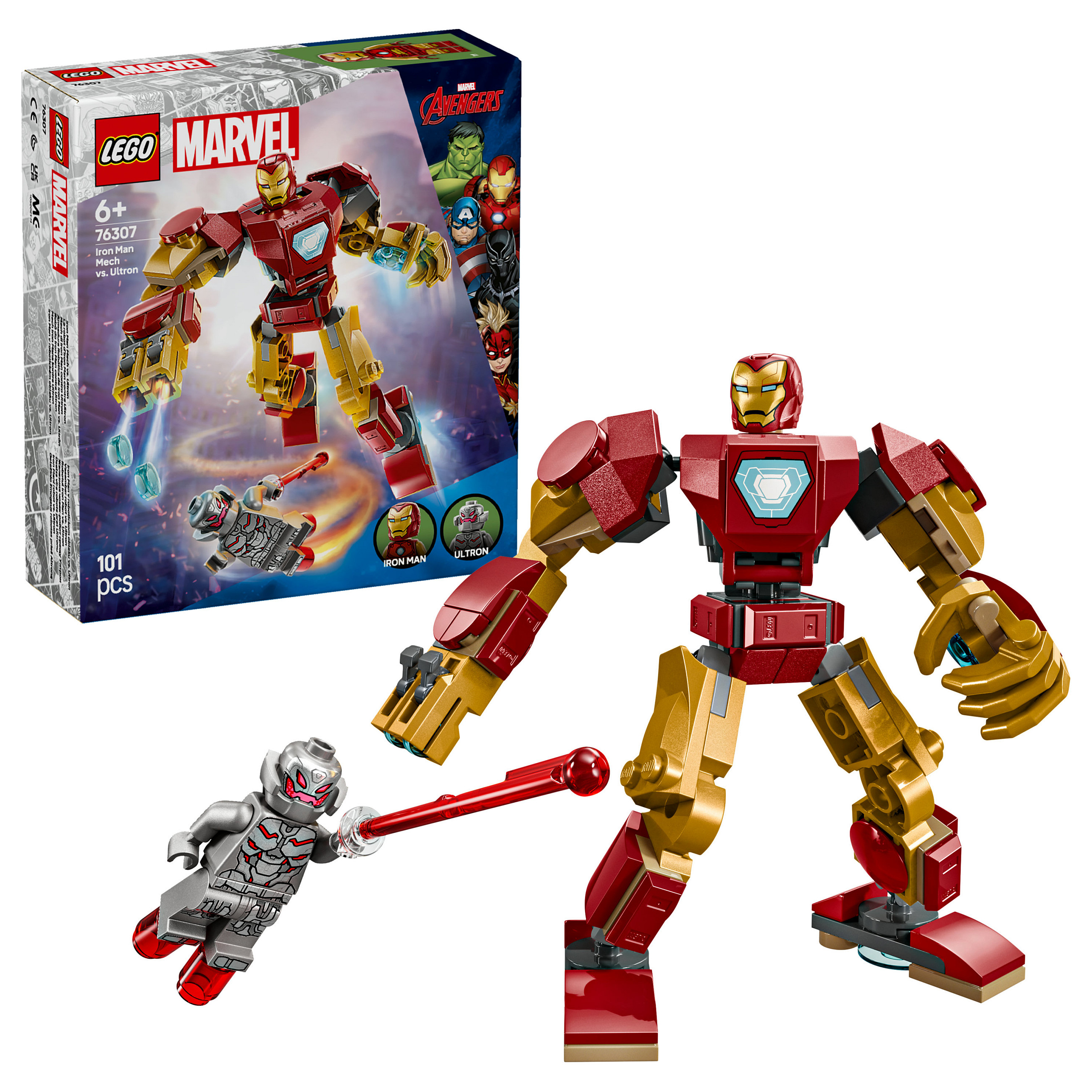 LEGO Iron Man Mech vs. Ultron - 15