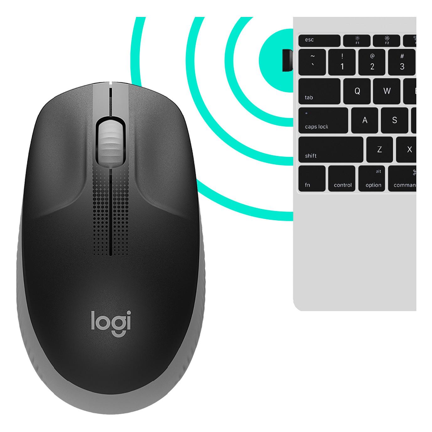Maus pa kabllo Logitech M190 / 1000 DPI / 3 Butona - Hiri - 5